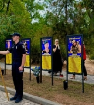 В Одесі відкрили Алею Героїв у День памʼяті захисників України