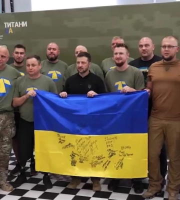 Президент України Володимир Зеленський відвідав Дніпро напередодні Дня Незалежності