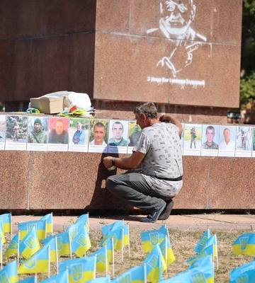 На Херсонщині відкрили нову Алею пам’яті на честь загиблих військових
