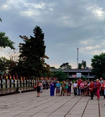 На Херсонщині відкрили нову Алею пам’яті на честь загиблих військових