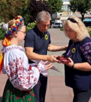 У Ковелі волонтерки логістичного центру «Марлог» отримали нагороди