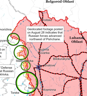 ISW: ВС РФ продвинулись под Купянском