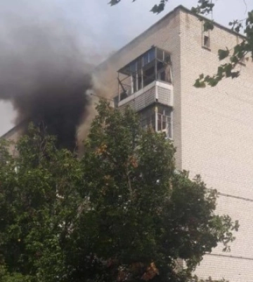 В течение суток оккупанты 261 раз били по Запорожской области