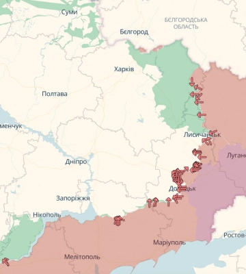 Армія рф захопила село у Курській області та просунулася на Донбасі — DeepState