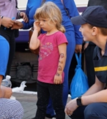 У Мукачево прибув евакуаційний потяг з Краматорська