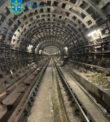 Мільйонні збитки на ремонті тунелів столичної підземки: генпідряднику повідомили про підозру