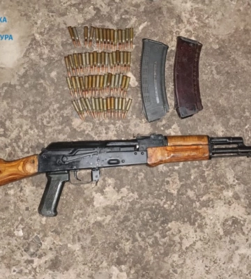 У Луцькому районі в 40-річного чоловіка забрали «калаш» і набої