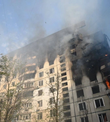 Російські КАБи бомбили центральну частину Харкова