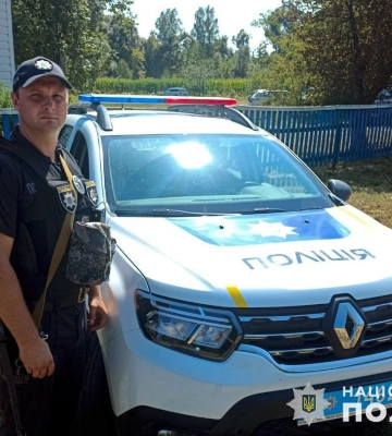 Рятуючи життя, поліцейський на Сумщині отримав поранення