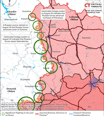 Чи захопили ЗС РФ Синьківку на Харківщині: ISW проаналізував заяви росіян