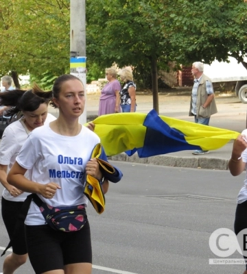 &quot;Шаную воїнів, біжу за героїв України&quot;. Кропивницький долучився до патріотичного забігу