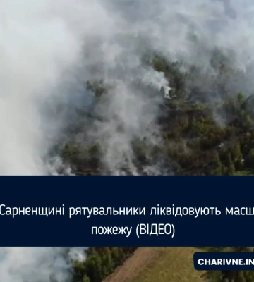 На Волині виникла пожежа на торфовищі