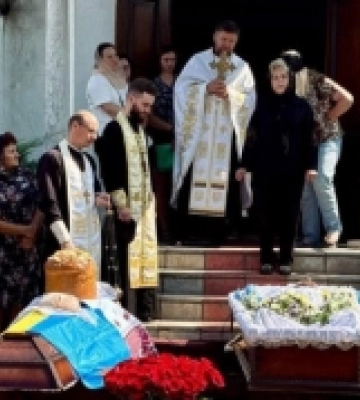 На Волині прощалися із захисником України Михайлом Левчуком