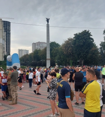 У Черкасах відбувся забіг шани (ФОТО)