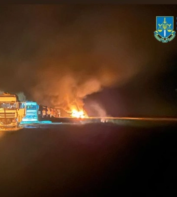 Росіяни вдарили по зерновозах на Сумщині