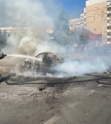 В Белгород прилетела &quot;ответка за Харьков&quot;: взрывы и пожар