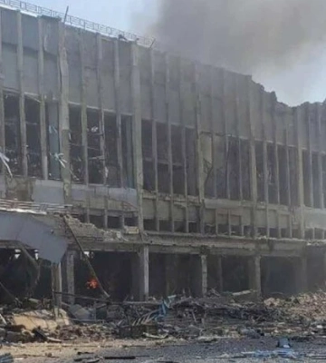 Росія під час атаки зруйнувала «Палац спорту» у Харкові: Національний олімпійський комітет зробив заяву