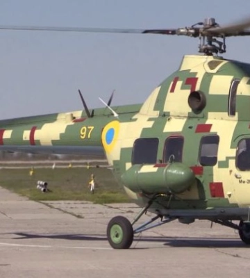 У Харківському університеті Повітряних Сил зазнав катастрофи вертоліт Мі-2, екіпаж загинув