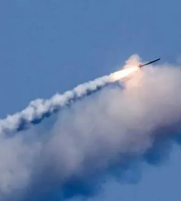 В Киеве во время ракетной атаки слышали взрывы