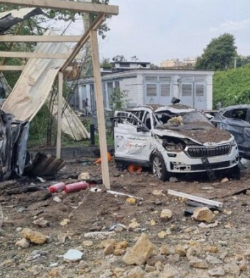 У Києві внаслідок нічної атаки росіян постраждали двоє людей