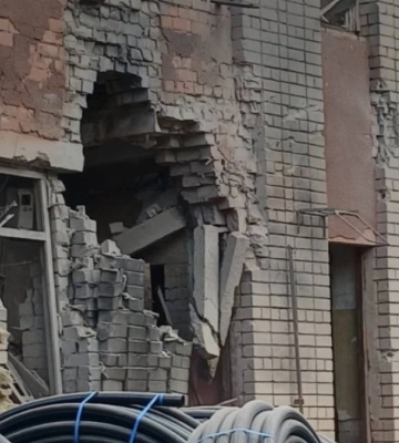 Місцева влада опублікувала фото наслідків обстрілу Зеленівки на Херсонщині