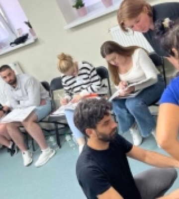 В госпіталі ветеранів війни на Рівненщині фахівці з реабілітації вдосконалюють свої знання