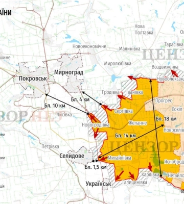 В Покровске и вокруг города строят укрепление