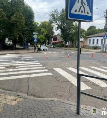 Слідчі поліції оголосили про підозру водію, який скоїв наїзд на жінку у Миколаєві