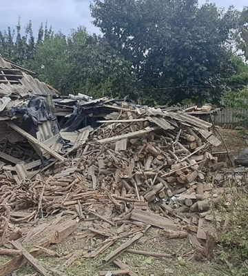 Через ворожий артобстріл на Дніпропетровщині постраждали дві жінки