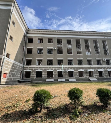 У Харкові влучання у Київському районі, пошкоджено авто - ОВА