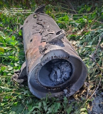У Києві сапери вилучили уламки крилатої ракети Х-101