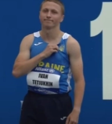 Став шостим: херсонець  Іван Тетюхін завершив виступи на паралімпійські стометрівці