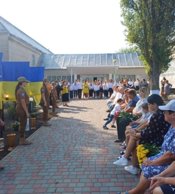 У селі Арцизької громади відкрили Алею Слави, присвячену уродженцям, які загинули на війні, захищаючи Україну