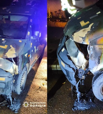 Підпалив волонтерське авто у Франківську за понад 1000 доларів: підозрюваного взяли під варту