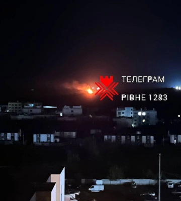 Поблизу Рівного знову горіло сміттєзвалище