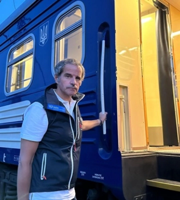 Гендиректор МАГАТЭ поехал на Запорожскую АЭС
