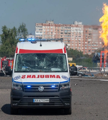 У лікарні помер один з медиків, постраждалий внаслідок обстрілу Харкова