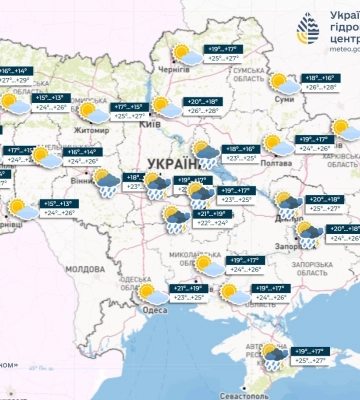 Місцями дощі та температура до 32°: прогноз погоди на 3 вересня