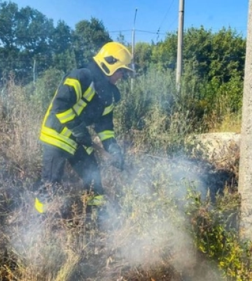 Хтось підпалив траву: рятувальники розповіли деталі пожежі під Луцьком