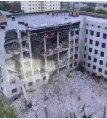 В Полтаві росія нанесла ракетний удар по навчальному закладу та лікарні