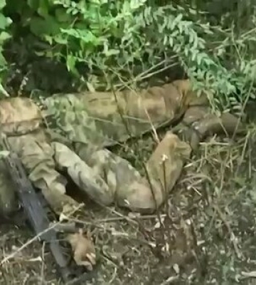 Бійці 28 ОМБр точним скидом боєприпасу ліквідували одразу двох окупантів на Донеччині. ВIДЕО