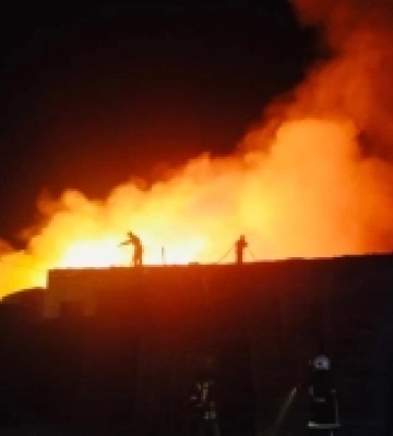 У Луцьку сталася пожежа на підприємстві