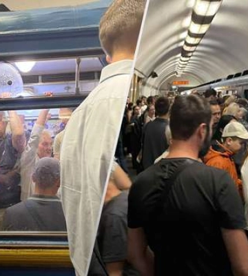 В Киеве из-за тревоги в более 9 часов огромные пробки на дорогах, затруднено движение метро