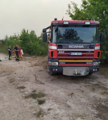 На Волині сталася масштабна пожежа, ймовірно підпал. Відео