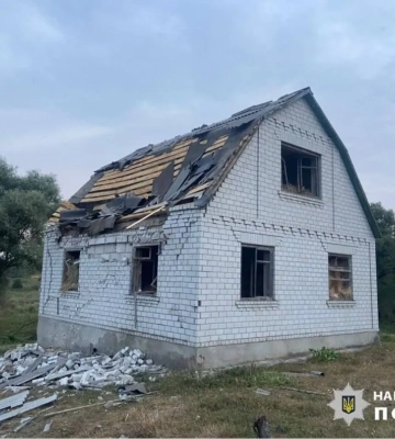 Массированная атака БПЛА на Киевщину: попаданий и пострадавших среди населения нет, из-за падения обломков повреждены дома