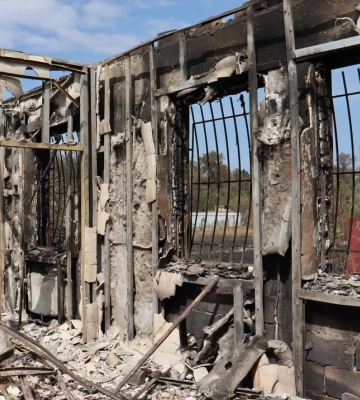 Понад 180 евакуйованих повернулися після пожежі до села Студенок на Харківщині