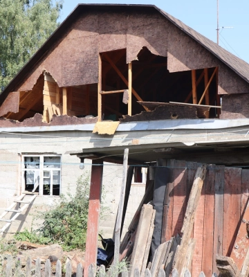 У Сумській громаді 7 пошкоджених будинків внаслідок бомбардування КАБами