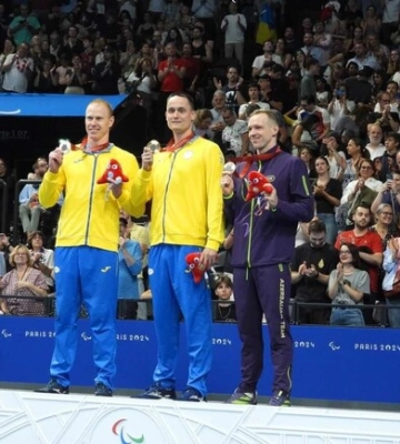 Харківський плавець виборов срібну медаль Паралімпійських ігор в Парижі