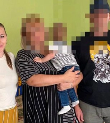 Дитина позбавлена батьківського піклування знайшла свою нову родину в Кривому Розі