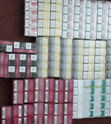 Понад 500 безакцизних пачок цигарок вилучили поліцейські офіцери громади у Рівному